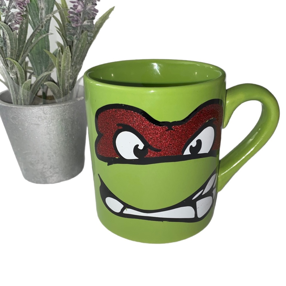 Teenage ninja mutant turtles, 2011 Rafael ceramic mug, like new
